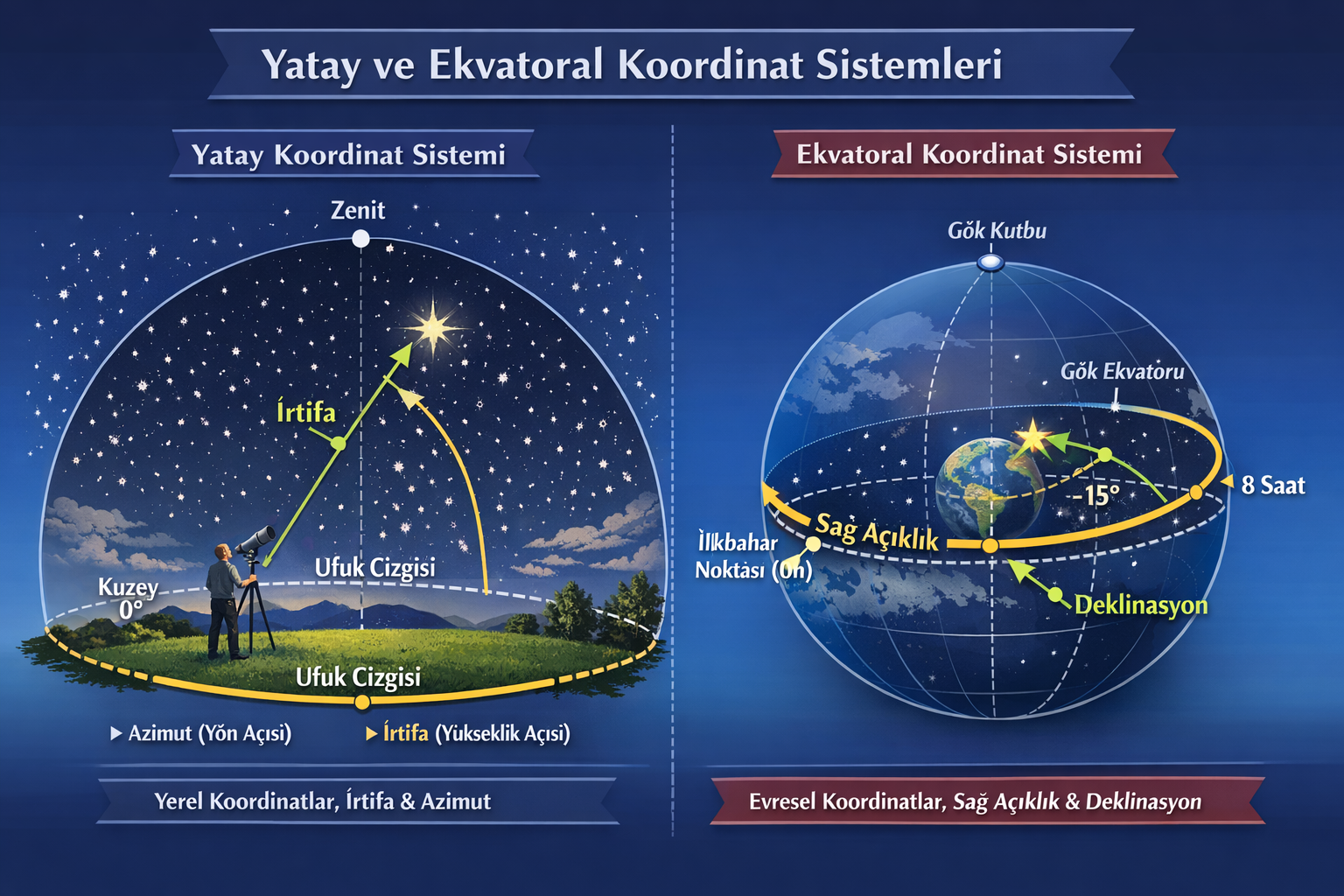 Gökyüzü Koordinatları